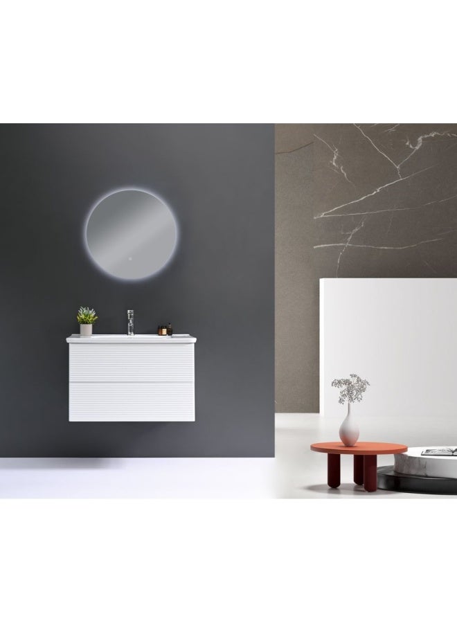 DANUBE HOME Milano Rez Vanity Model No.Hs16409 800*480*480 (2Pcs/Set) 