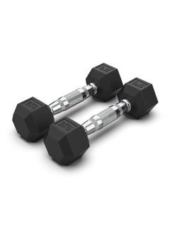 COMMANDO Pair Of Hex Dumbbells All Weights Options  - Image 2