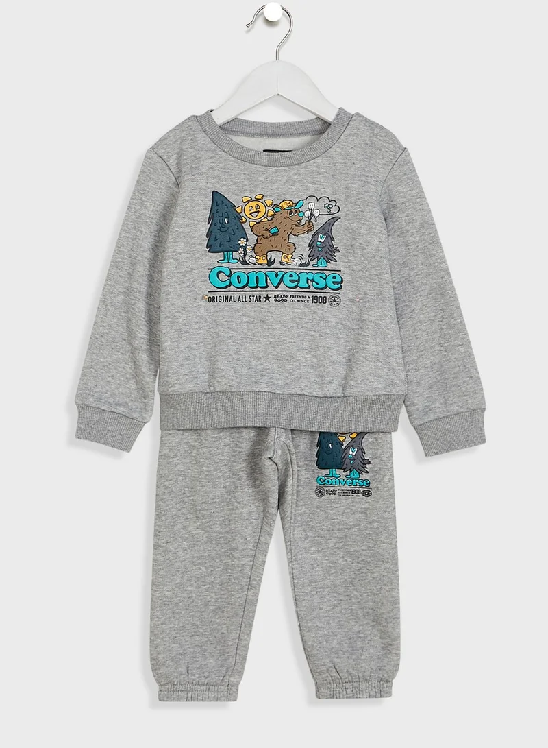 CONVERSE Into The Wil Sweatshirt Set