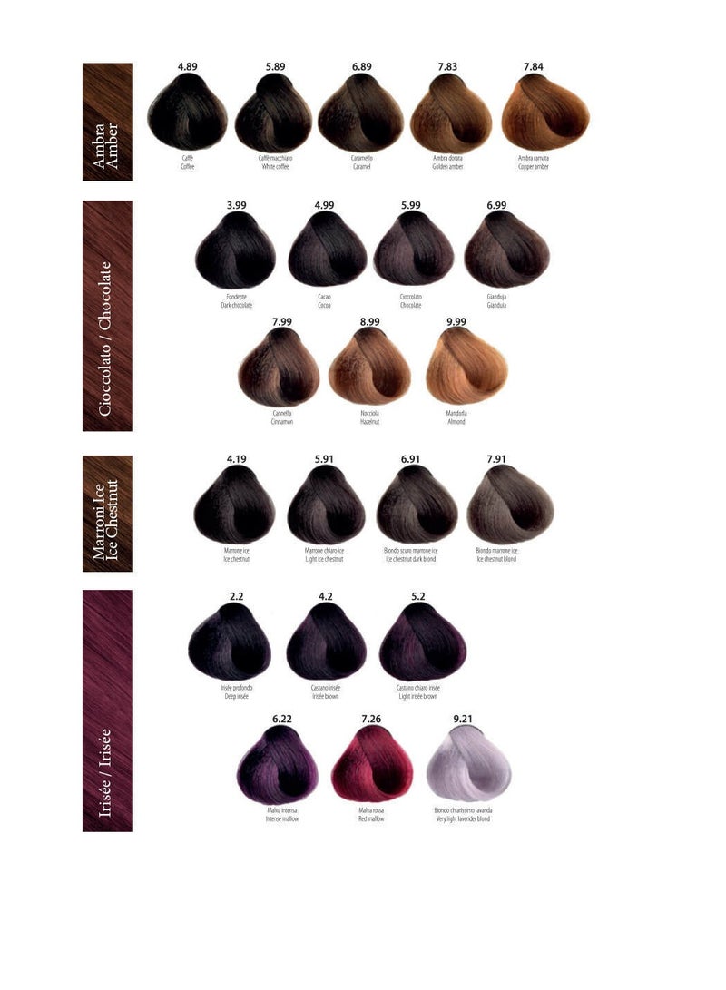 MAXIMA PROFESSIONAL Professional Hair Coloring Cream With Keratin And Ceramides 7.22 Intense Irisee Blonde 100 ml - Image 5