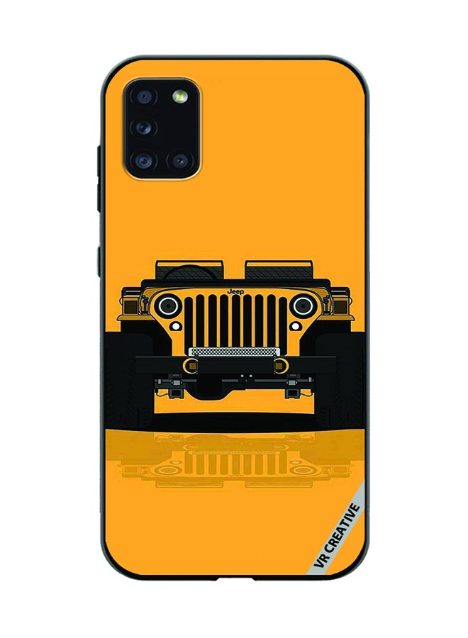 VR CREATIVE Protective Case Cover For Samsung Galaxy A31 Jeep Design Multicolour - Image 1