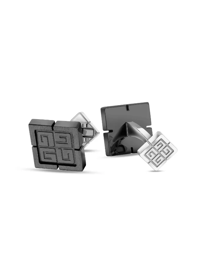 Guy Laroche Charlie.3 Balck & Silver Cufflink for Men