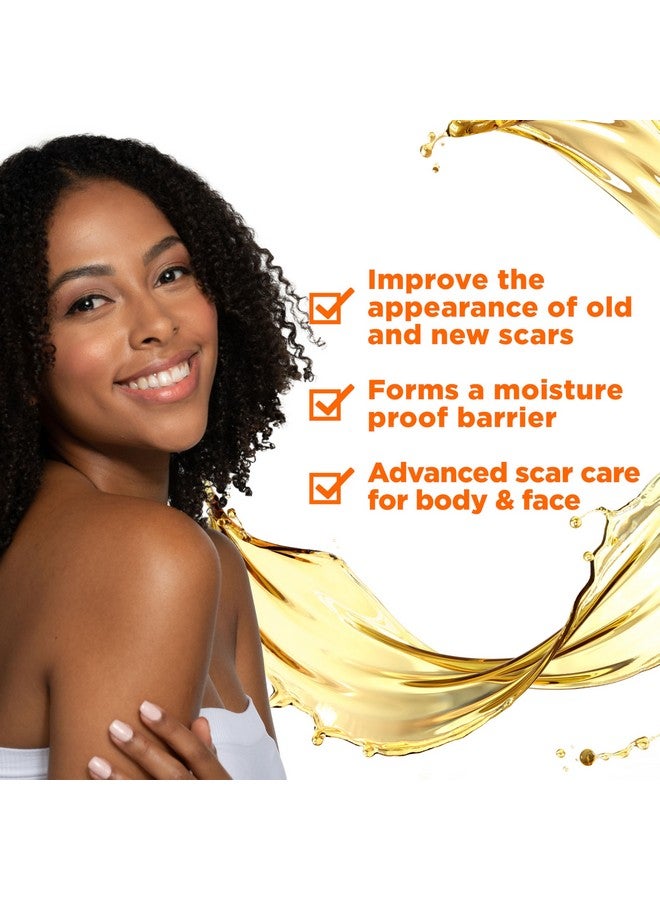 PALMER'S Palmer's Cocoa Butter Formula Scar Serum, Skin Brightening Oil for Face & Body, Concentrated Serum with Vitamin E, Fragrance Free, 1 Fl Oz  - Image 2