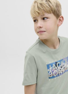 Jack & Jones Junior JJCOLTON PHOTOPRINT TEE SS CREW NE JNR  - Image 3