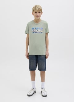 Jack & Jones Junior JJCOLTON PHOTOPRINT TEE SS CREW NE JNR  - Image 5
