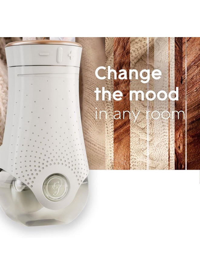 Glade Glade PlugIns Air Freshener Starter Kit, Scented and Essential Oils for Home and Bathroom, Cashmere Woods, 4.02 Fl Oz, 2 Warmers and 6 Refills  - Image 3