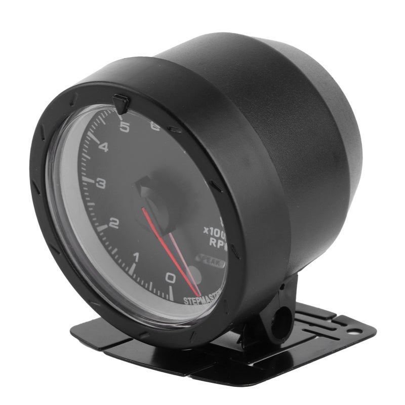 Tachometer Gauge 0‑9000RPM 60mm 12V - LED Lighting Switchable White Red - Peak Display Function Tachometer for 4 6 8 Cylinder Gasoline Vehicles - Image 2