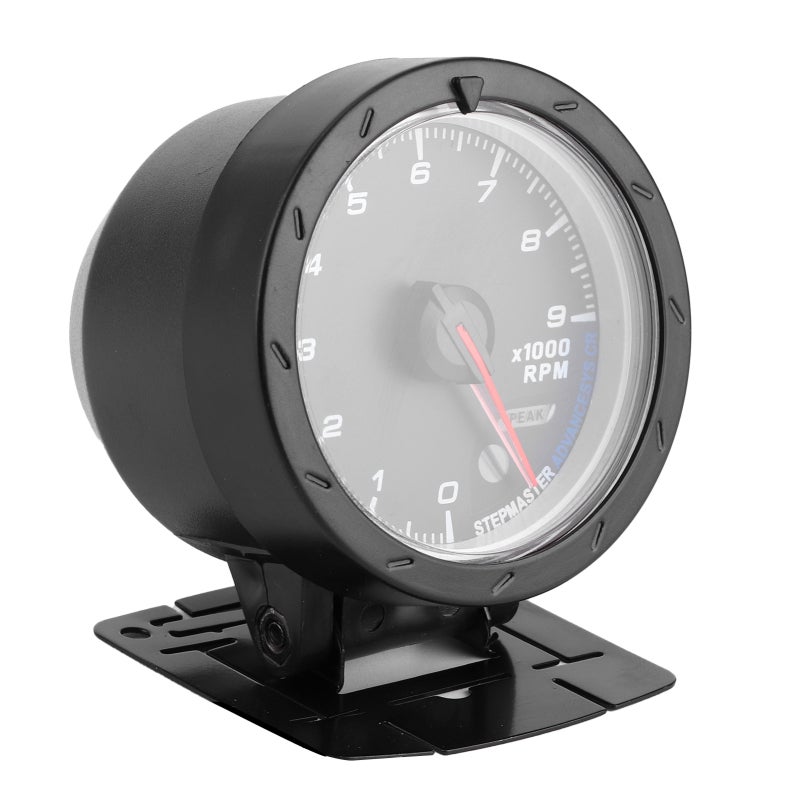 Tachometer Gauge 0‑9000RPM 60mm 12V - LED Lighting Switchable White Red - Peak Display Function Tachometer for 4 6 8 Cylinder Gasoline Vehicles - Image 3