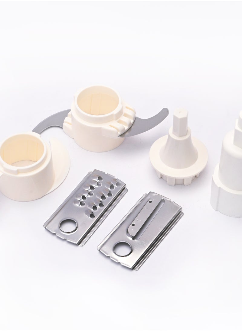 Home Food Processor And Chopper 500 Watt - White  - Image 4