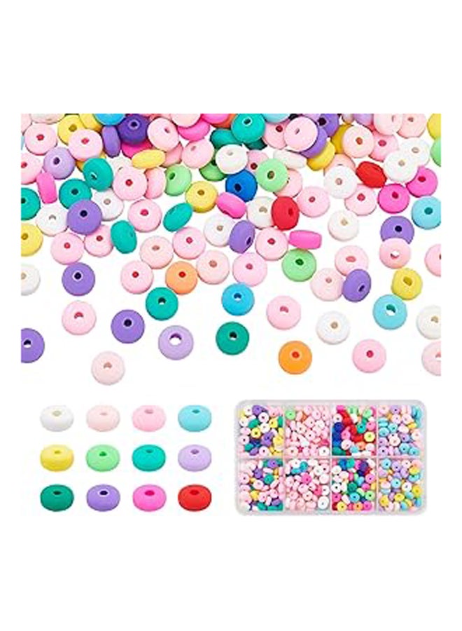 About 450pcs Heishi Clay Beads 4 Marshmallow Co  - Image 1