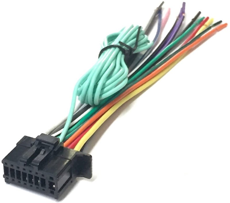 ASC Audio ASC Car Stereo Power Speaker Wire Harness Plug for Pioneer/Premier DVD Nav Radio DEH-X6700BT DEH-X4700BT DEH-X2700UI DEH-X5700HD AVH4100NEX,AVH4000NEX AVH-4100NEX AVIC-6100NEX + More -Fully Pinned - Image 1