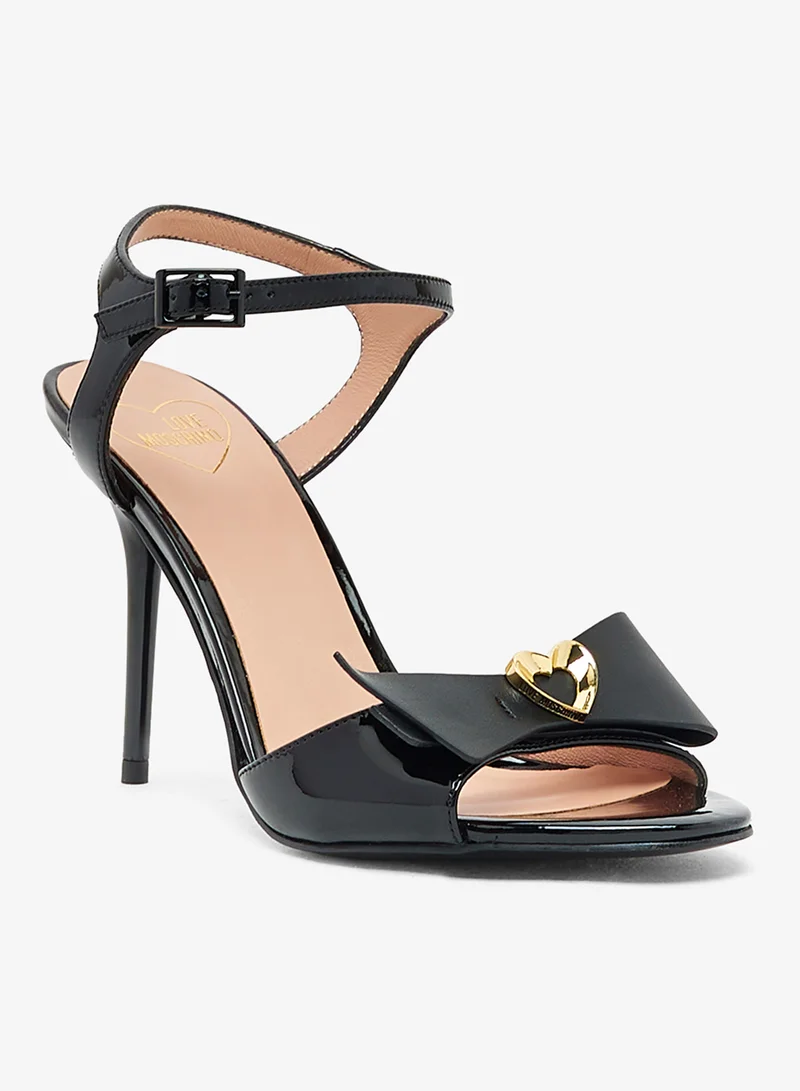 لوف موسكينو Ankle Strap High Heel Sandals