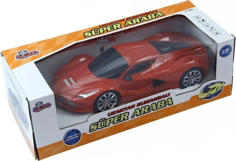 Vardem Oyuncak Vardem Toy Remote Control Full Function 1:16 Lighted Super Car