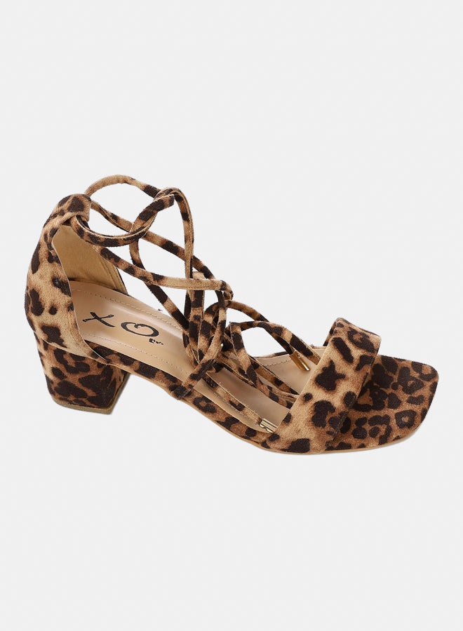 أكس أو ستايل حذاء جلد نسائي 5 سم - Image 2