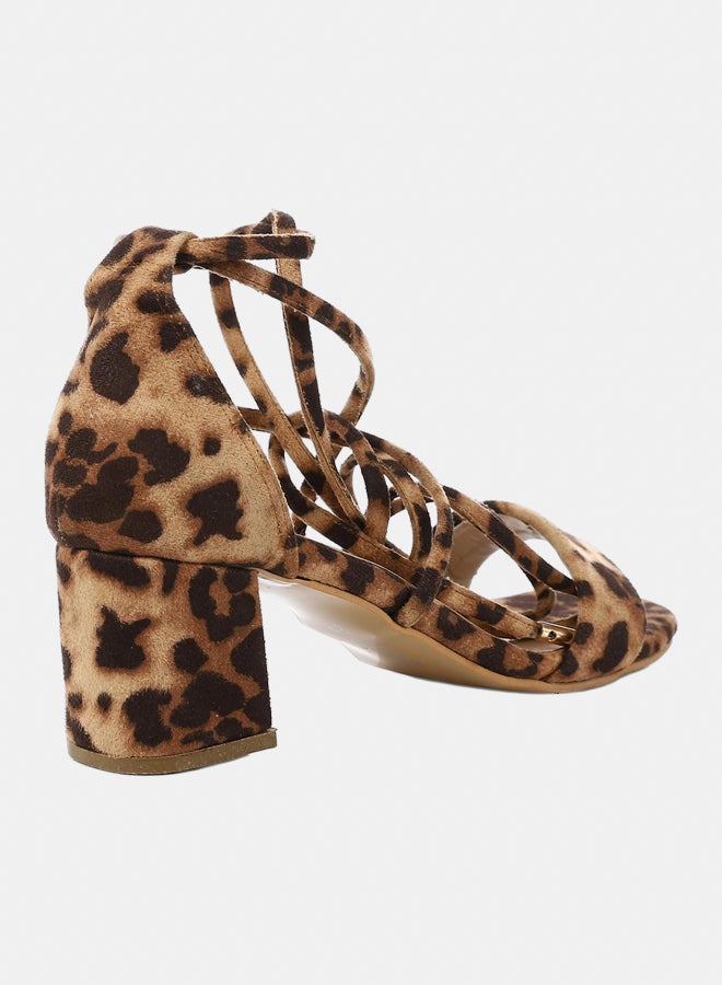 أكس أو ستايل حذاء جلد نسائي 5 سم - Image 4