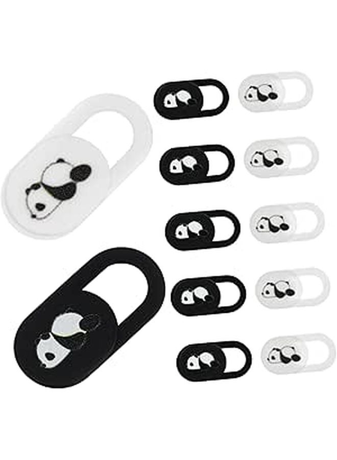 12 Pack Black Slide Webcam Privacy Covers For Laptop And Desktop Computer - Image 1
