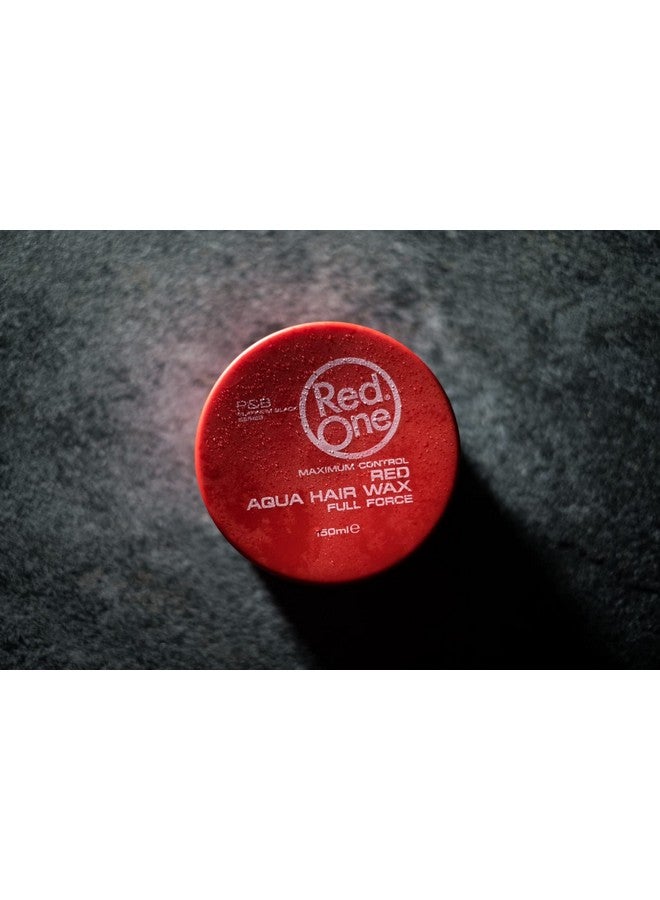 Redone Red One Aqua Hair Wax 150ml Red - Image 4