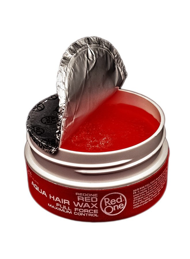 Redone Red One Aqua Hair Wax 150ml Red - Image 5