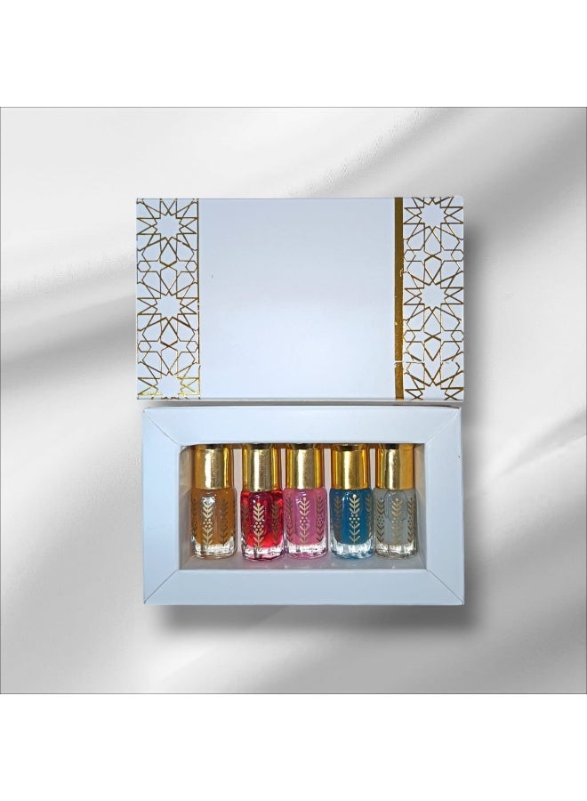 White Musk, Pomegranate Musk, Apple Musk, Powder Musk, and Saffron Musk. - Image 3