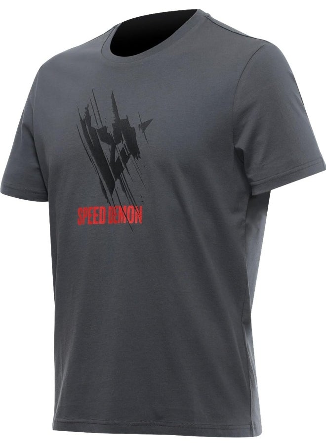 Dainese Dainese - Tarmac T-Shirt, Casual Crew Neck Cotton T-Shirt, Man, Castle Skirt, S  - Image 1