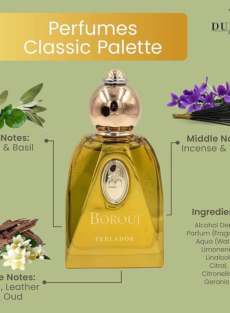 BOROUJ Dumont BOROUJ Perlador Unisex Eau de Parfum, 85ml - Image 3