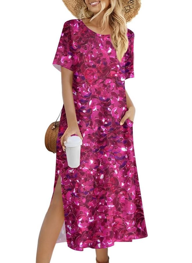 Tepveisoy Women's Fashion Summer Dresses Casual Beach Dresses One Piece Dress Slim Holiday Dress  - Image 1