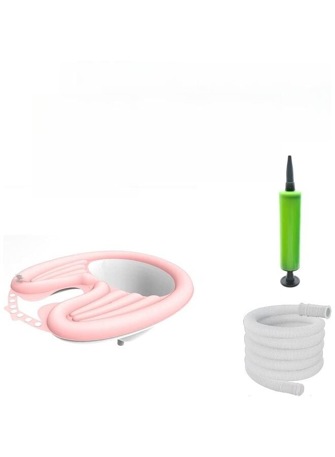 LAMAY Inflatable Washing Hair Basin, Portable Shampoo Bowl for The Elderly, Disabled, Bedridden and Handicapped, Portable Hair Washing Sink for Pregnant Woman - Image 1