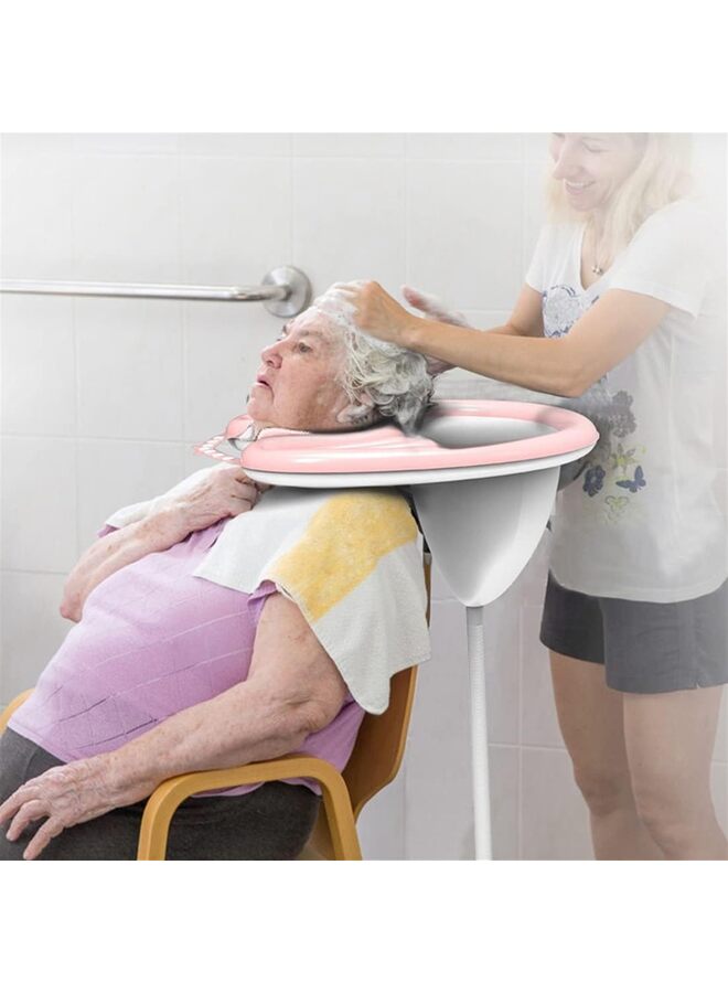LAMAY Inflatable Washing Hair Basin, Portable Shampoo Bowl for The Elderly, Disabled, Bedridden and Handicapped, Portable Hair Washing Sink for Pregnant Woman - Image 3