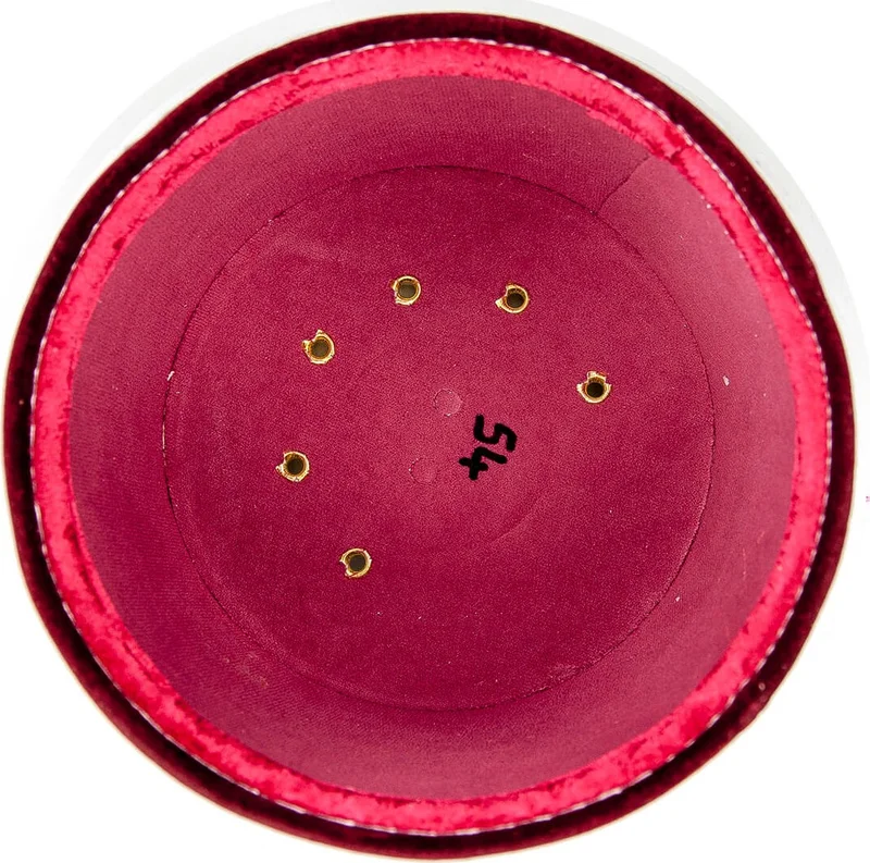 ايهفان Ikhwan Imam Turban - Sultan Turban - Hand Wrapped Turban - Cross Wrapped Turban - Velvet - Claret Red