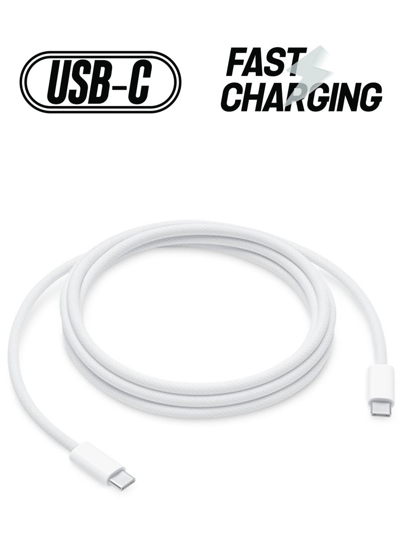 ابل  كابل شحن USB-C بقدرة 240 واط (2 متر) - Image 1