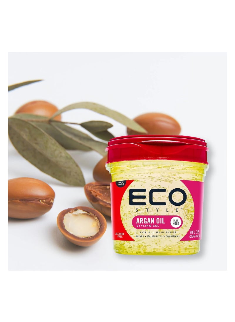 ECO Eco Style Argan Oil Styling Gel 236 ML  - Image 3