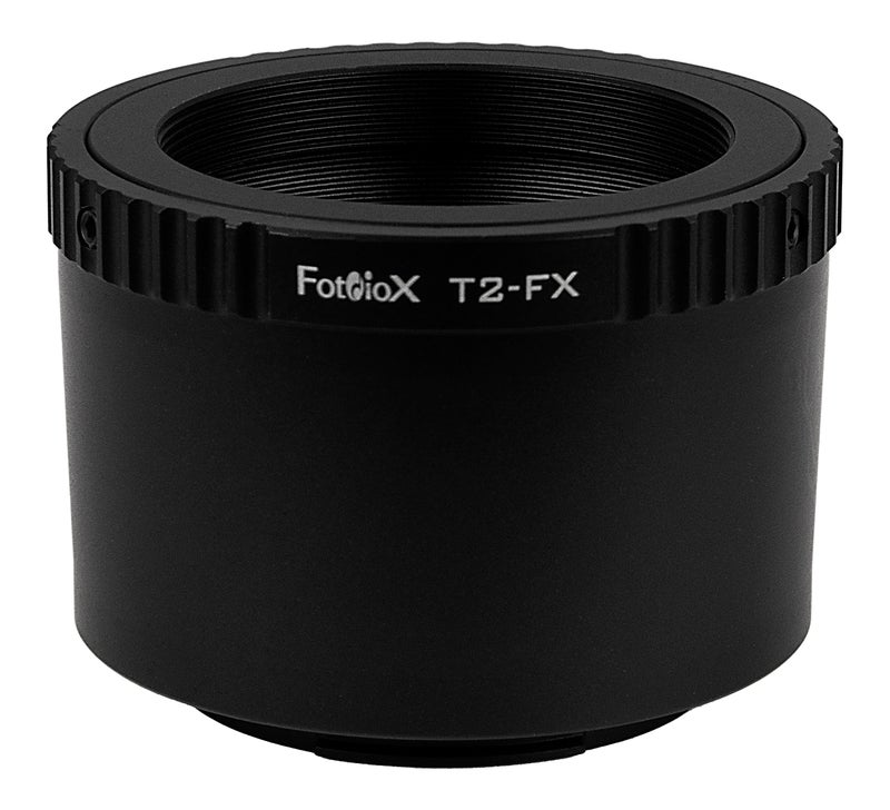 Fotodiox Lens Mount Adapter Compatible with T-Mount (T/T-2) Screw Mount SLR Lens on Fuji X-Mount Cameras - Image 1