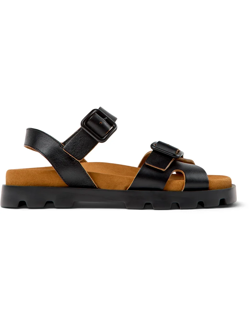 كامبر Brutus, Women's Sandal, Black