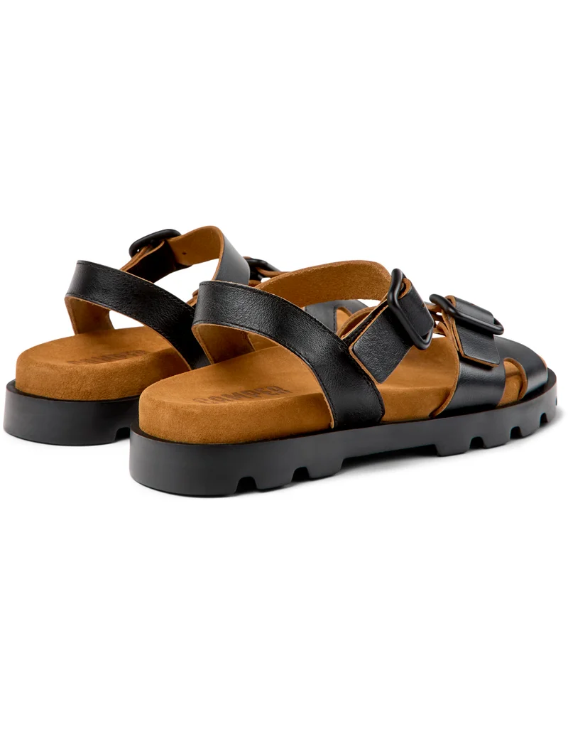 Camper Brutus, Women's Sandal, Black