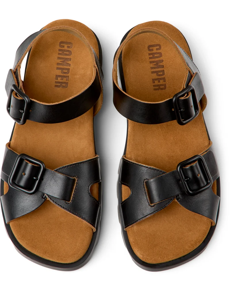 Camper Brutus, Women's Sandal, Black