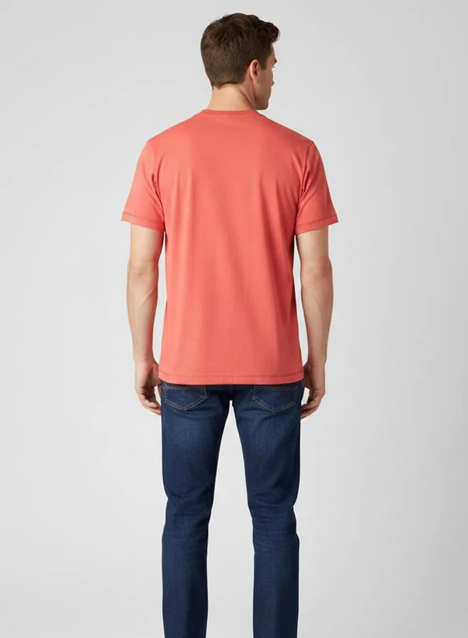 Take Two Men Kung Fu Panda Graphic Crew Neck T-Shirt