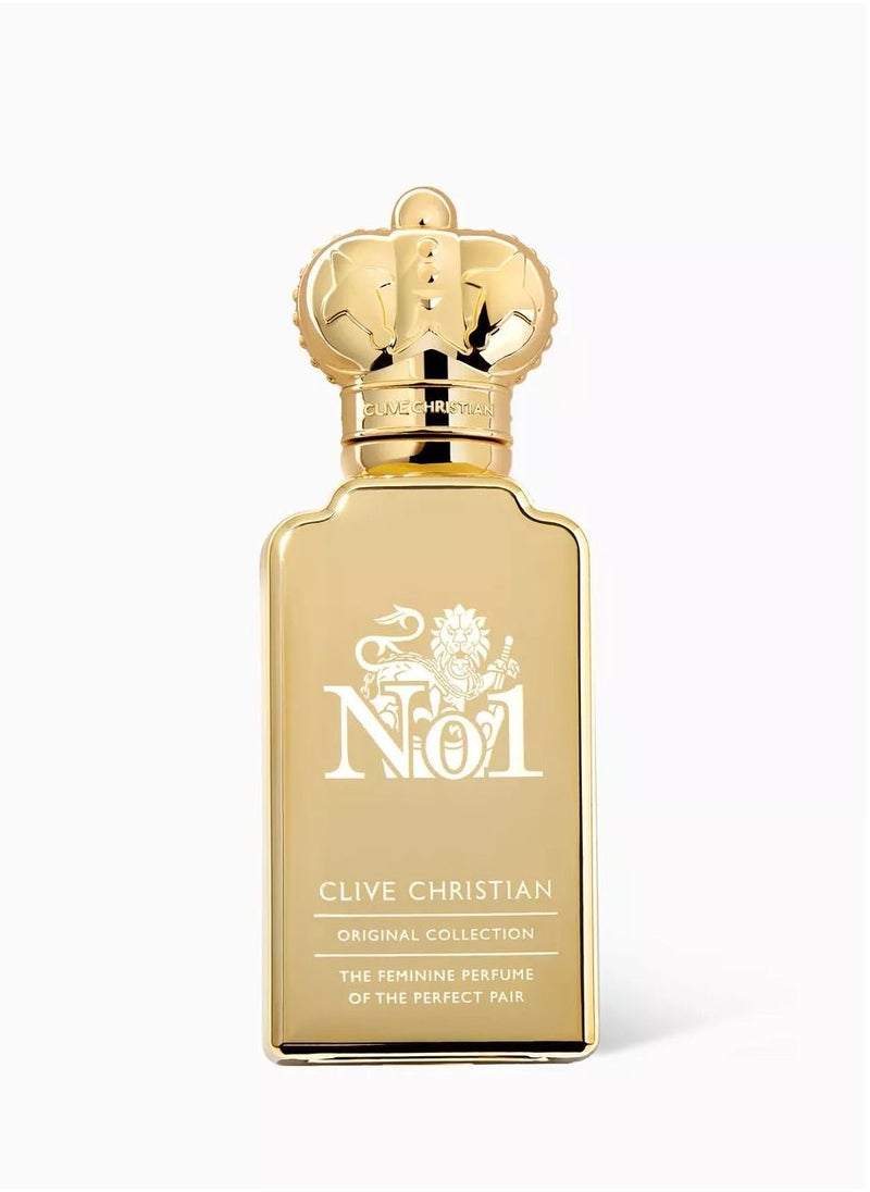 CLIVE CHRISTIAN - CC - ORIGINAL COLLECTION  NO. 1  FEMININE PARFUM 50ML - Image 1