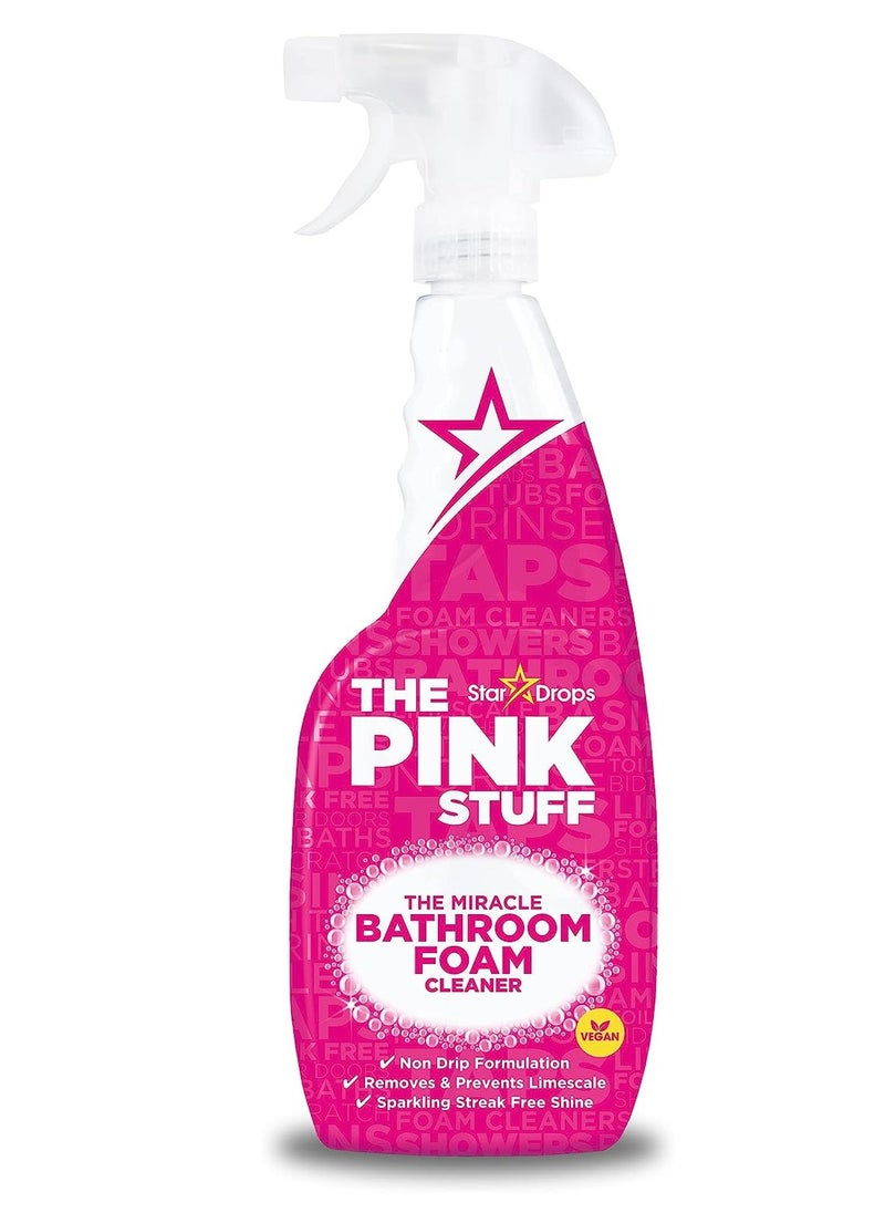 Stardrops Stardrops - The Pink Stuff - Miracle Bathroom Foam Cleaner 750ml  - Image 1