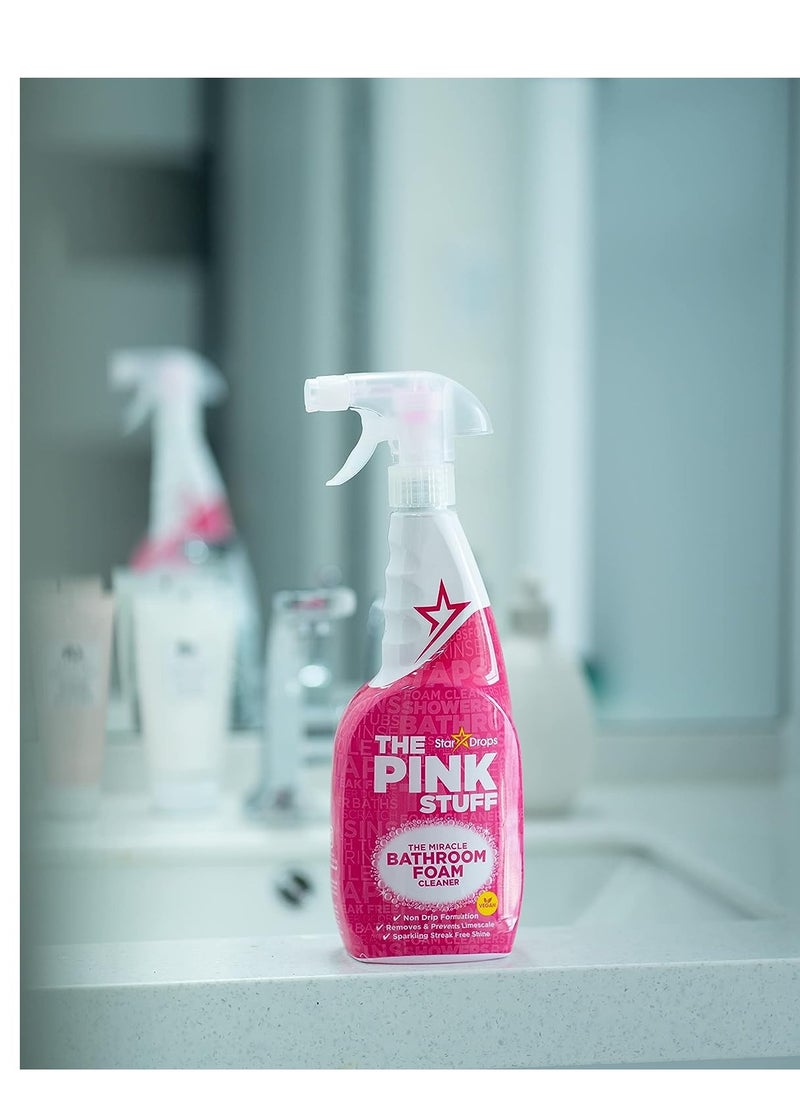 Stardrops Stardrops - The Pink Stuff - Miracle Bathroom Foam Cleaner 750ml  - Image 4