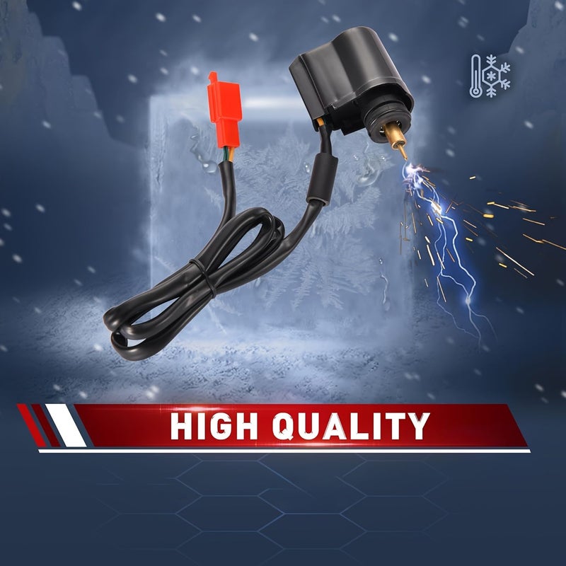 Electric Damper Solenoid Ignition Coil GY6 Compatible With 50cc 150cc Scooters ATVs Male Connector - Image 3