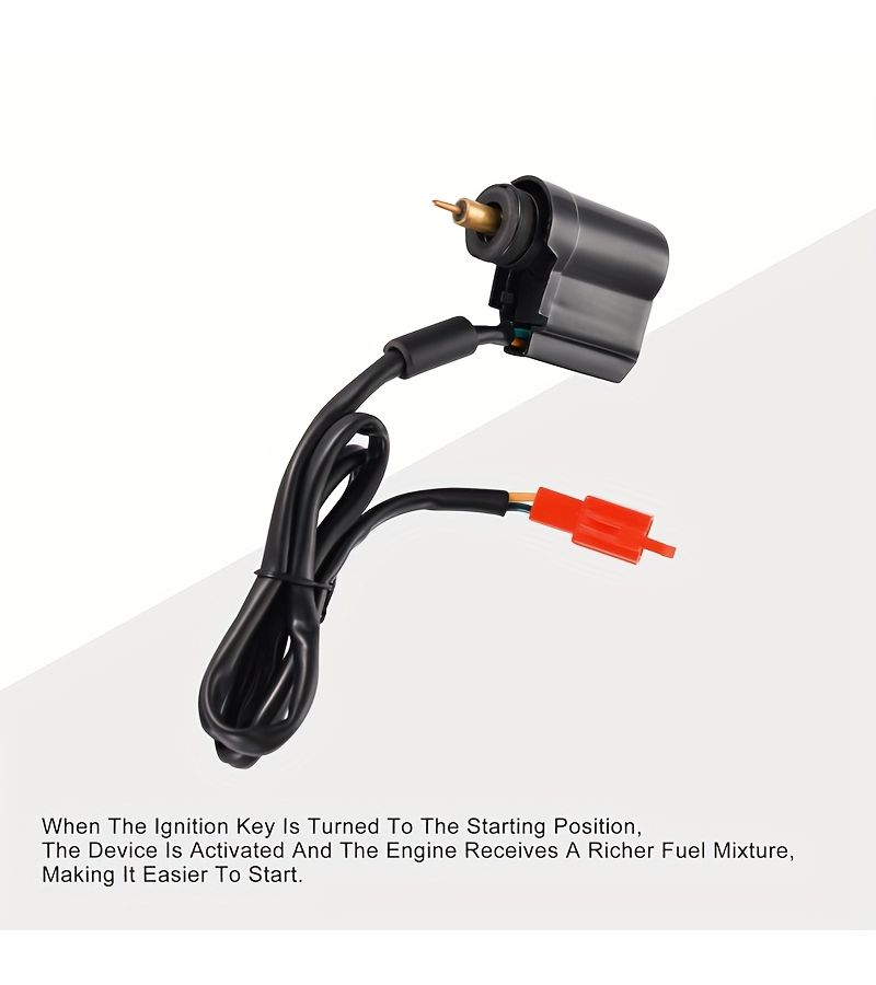 Electric Damper Solenoid Ignition Coil GY6 Compatible With 50cc 150cc Scooters ATVs Male Connector - Image 5