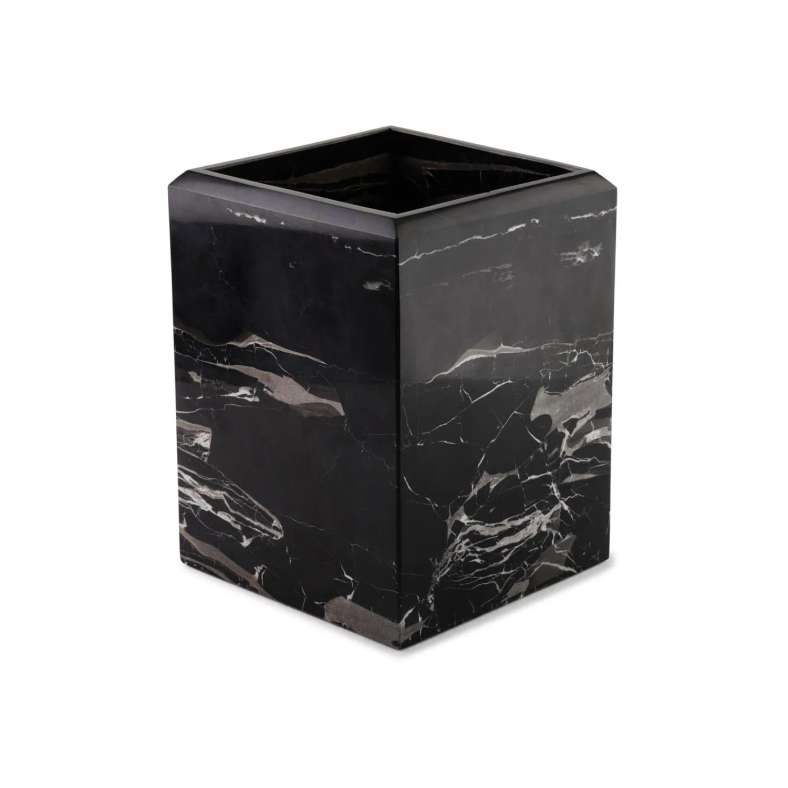 Pan Home Black Marble Tumbler - 9.5x9.5x13cm - Image 4