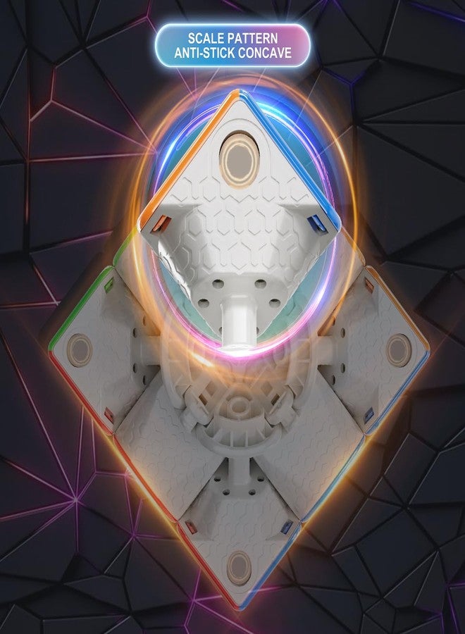 CuberSpeed مكعب السرعة Cuberspeed YJ MGC 3x3 Beta 3X3 مع 8 كرات مغناطيسية ونواة مغلفة بالأشعة فوق البنفسجية - Image 5