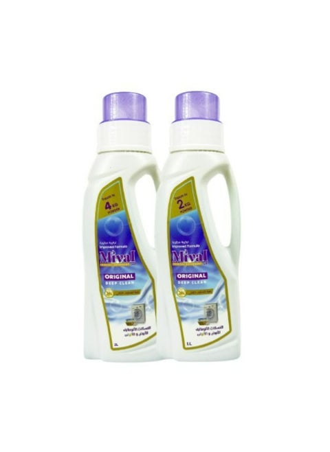 Automatic Laundry liquid Detergent Original 1 liter + Automatic Laundry liquid Detergent Original 2 liters