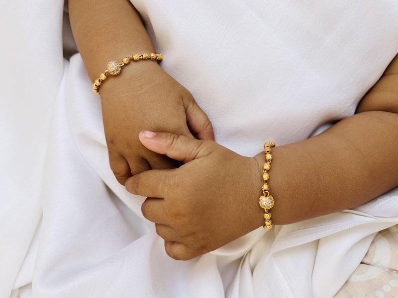 JHB Baby Bracelet Nazariya Bangle/Bracelet For Kids for Baby Girls & Baby Boys - Image 4
