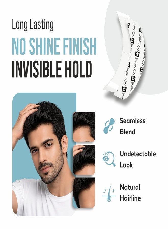 شريط لاصق ووكر | شريط لاصق مزدوج الجوانب لتثبيت الشعر فائق الثبات (36 قطعة) | قص على شكل حرف C | لمسة نهائية غير مرئية للشعر المستعار وأنظمة الشعر | ثبات قوي يدوم حتى 2-4 أسابيع | لمسة نهائية غير مرئية ومقاومة للماء | سهل الاستخدام والإزالة - Image 3