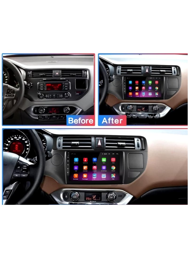 2012-2017 Kia RIO screen Screen This modern, high-tech screen adds comfort and distinction to your driving experience. It allows you to view your trip information clearly and in high definition, and provides an easy way to communicate with the world around you. This screen features superior performance and innovative technology, making it an ideal choice for those looking to enhance their driving experience.