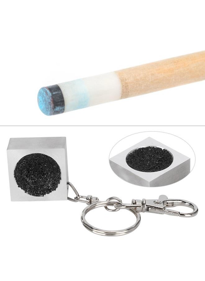Thoraya Mini Portable Billiard Cue Tip Trimmer Accessory Pool Shaper Scuffer Maintenance Tool  - Image 5