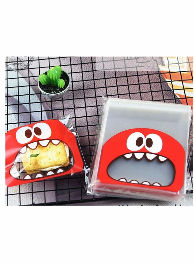 SYOSI Self Adhesive Plastic Cookie Bags 400 Pcs Candy Bags 3.9 In Treat Bakery Decorating Bags Chocolate Gift Bags, DIY Plastic Individual Bag for Wedding Birthday Cake Pops Supplies Party Favors, - Image 5