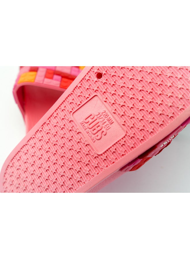 CUBS Printed Everyday Wear Eco-Friendly Pvc Slides For Girls Lightweight Easy To Wash And Anti-Slip Soles - Image 4